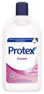 PROTEX tekuté mydlo antibakteriálne Cream, náhradná náplň 700 ml