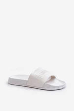 Men's Slippers Big Star White