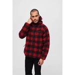 Teddyfleece Worker Jacket red/black