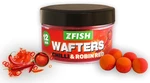 Zfish vyvážené boilies balanced wafters 20 g 12 mm - chilli-robin red