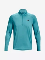 Men's T-Shirt Under Armour UA Tech 2.0 1/2 Zip-BLU XL