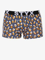 Styx Boxerky Šedá