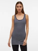 Vero Moda Maxi Tílko Modrá