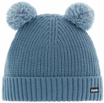 Eisbär Ponti Pompon Kids Beanie Stee Blue UNI Zimowa czapka