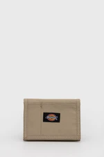 Peňaženka Dickies DK0A4X7SKHK-KHAKI, pánska, žltá farba