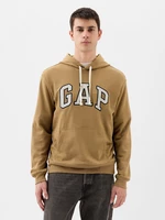 Brown men's hooded sweatshirt GAP