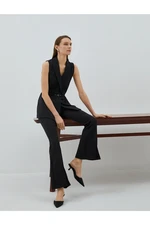 Koton Slit Trousers Spanish Leg Slim Fit