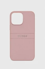 Obal na telefon Guess iPhone 13 Pro Max 6,7 růžová barva