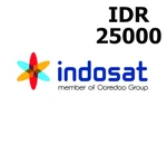 Indosat 25000 IDR Mobile Top-up ID