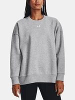 Under Armour Mikina UA Rival Fleece OS Crew-GRY - Dámské