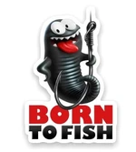 4anglersdesign samolepka 07 born to fish