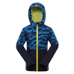 Children's jacket with ptx membrane ALPINE PRO IMPECO mood indigo