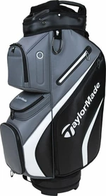 TaylorMade Deluxe Cart Bag Black/Grey Sac de golf pentru cărucior