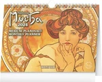 Stolní kalendár Alfons Mucha 2024