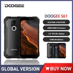 DOOGEE S61 6.0'' Rugged Phone 6GB 64 GB Android 12.0 Smartphone Night Vision Camera IP68 Helio G35 Multiple Back Case Design NFC