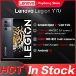 Original Lenovo Legion Y70 Gaming Mobile Phone 6.67 Inch 144Hz OLED Snapdragon 8+ Gen 1 Octa Core 68W FastCharge Android 12