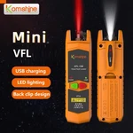 NEW Komshine KFL-11 VLF Laser 30MW/10MW/5MW Visual Fault Locator, Fiber Optic Cable Tester 1-30km SC/ST/FC Adapter