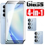 4in1 Curved Tempered Glass For Vivo V27 Pro 5G 6.78'' Vavo V27Pro Vovi V 27 VivoV27 VivoV27Pro 2023 Camera Lens Screen Protector