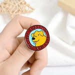 Cool Dogs Club Enamel Pins Custom Cute Dog Puppy Brooch Metal Badges Bag Shirt Lapel Pin Buckle Animal Jewelry Gift for Friend