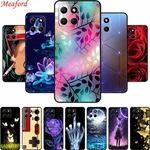 Phone Case For Honor X6a Back Cover Case Fashion Photos Black Soft Silicone Coque For Honor X6a Case 70Lite HonorX6a 6.56" Funda