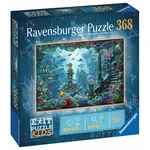 Ravensburger Exit KIDS Puzzle: Potopená Atlantída - 368 dielikov (puzzle a únikovka v jednom)