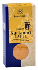 Kurkuma Latte – vanilka bio, jemná směs koření k přípravě s horkým mlékem