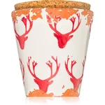 Wax Design Deer Red vonná svíčka 8 cm