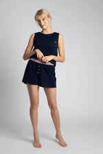 LaLupa Woman's Shorts LA017 Navy Blue