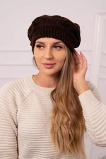 Ladies beanie Sofia K369 brown