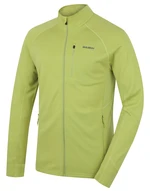 Husky  Alou M bright green, XXXL Pánska mikina z merino vlny