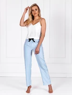 Pyjamas Erica White-Baby Blue