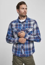 Navy plaid shirt