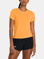 Oranžové dámske tričko Under Armour UA Launch Shortsleeve