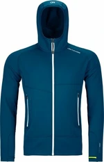 Ortovox Fleece Light M Petrol Blue 2XL Outdoor Hoodie