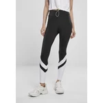 Arrow Women's High Waisted Leggings - Black/White