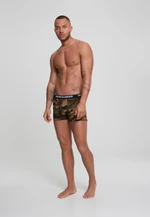 2-pack of camo boxer shorts with wooden camo