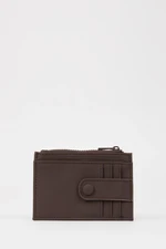 DEFACTO Men&#39;s Faux Leather Card Holder