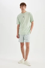 DEFACTO Relax Fit Jean Bermuda Shorts