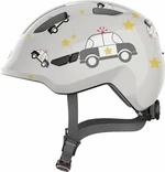 Abus Smiley 3.0 Grey Police M Dětská cyklistická helma
