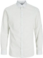 Jack&Jones Pánska košeľa JJJOE Slim Fit 12260131 White S