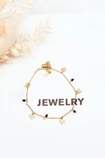 Bracelet With butterflies Golden