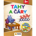 Zábavná cvičebnice - Tahy a čáry 5+