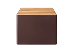 Scaun de exterior WOODGREEN, mai multe variante - Hobby Flower Culoare: granat/lemn natural