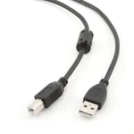 Kabel CABLEXPERT CCF-USB2-AMBM-6 USB A-B 1,8m 2.0 HQ s ferritovým jádrem