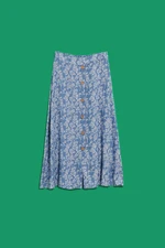 LADIES SKIRT L-SC-4010 BLUE