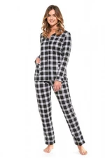 Cornette Tiffany 482/321 Dámské pyžamo 2XL černá