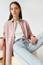 Koton Shirt - Pink - Oversize