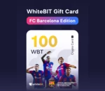WhiteBIT - FC Barcelona Edition - 100 WBT Gift Card