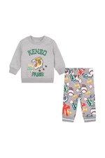 Sada Kenzo Kids šedá barva