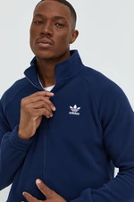 Mikina adidas Originals pánská, tmavomodrá barva, s aplikací